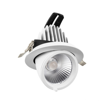 Customized Design 9w 15w 20w 30w 6 inch LED Gimbal Recessed Lighting Rotatable Dimmable Downlight